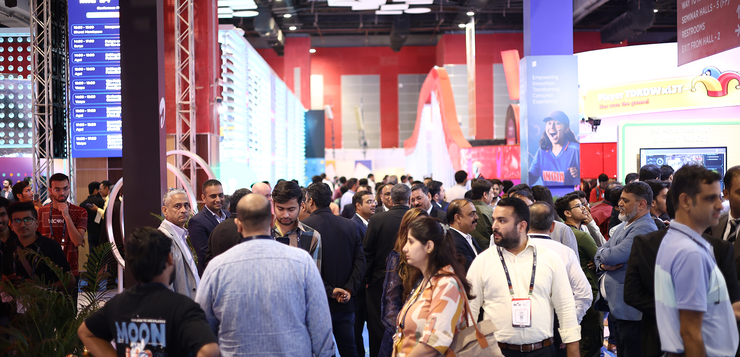 IMC 2025 exhibition crowd